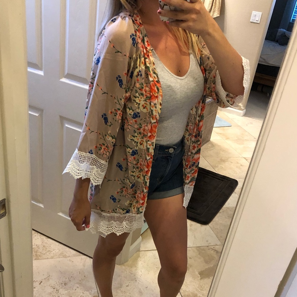 Floral Kimono
